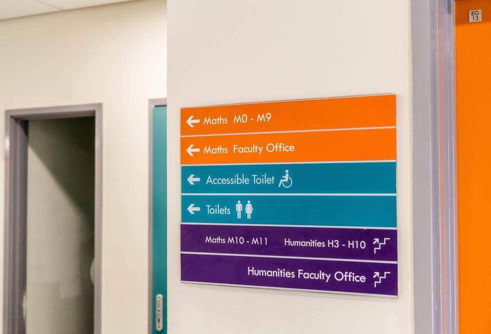 Wayfinding, Acklam Grange School